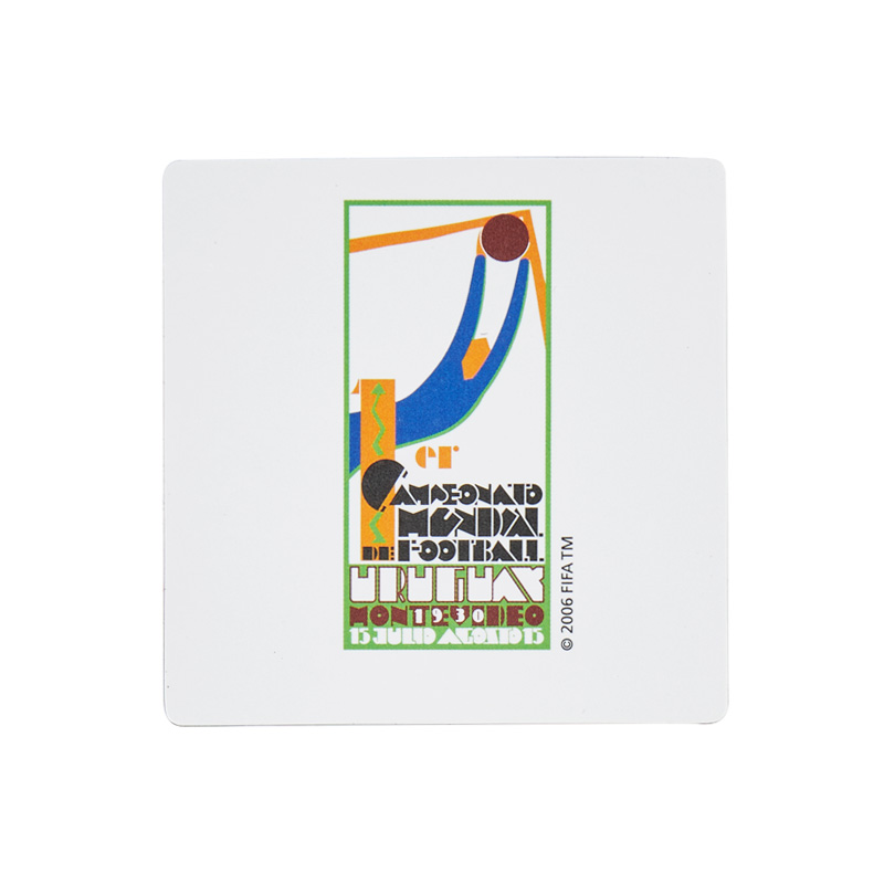 Add to your kitchen decor with a 1930 FIFA World Cup tournament fridge magnet to show off to your family and friends.