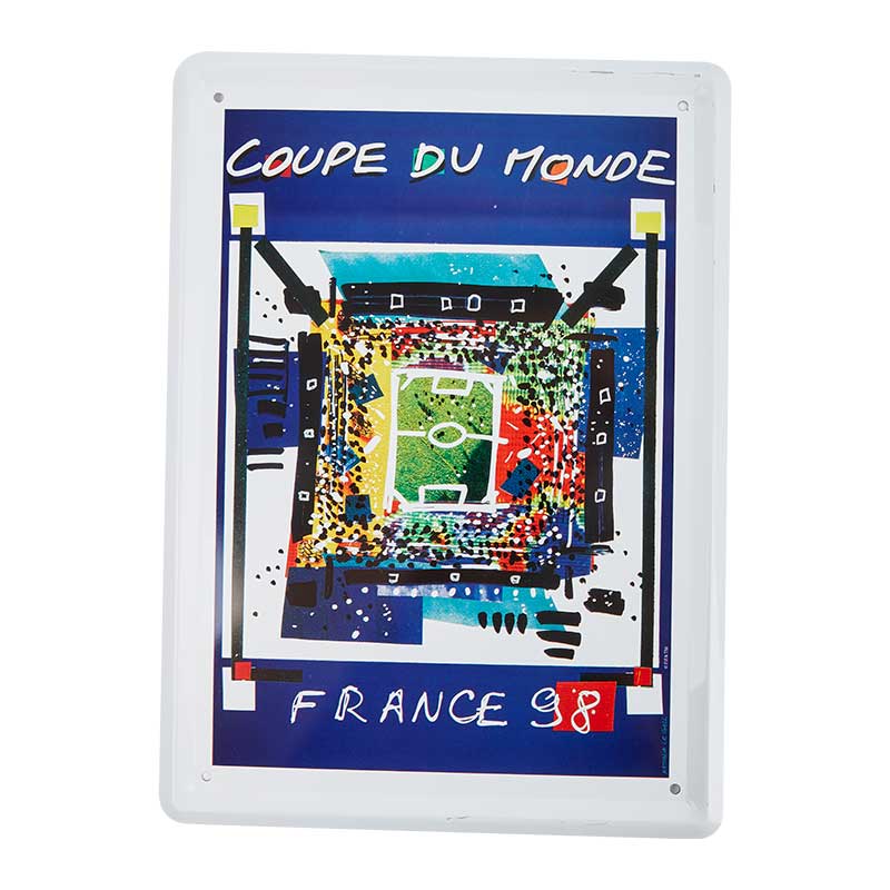 An iconic poster from the Coupe Du Monde tournament from France in 1998 to put up in your homes for all your guests to see.